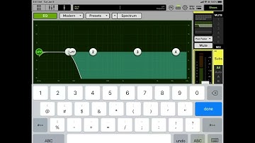Mackie Master Fader 5 Aux fed Subwoofers