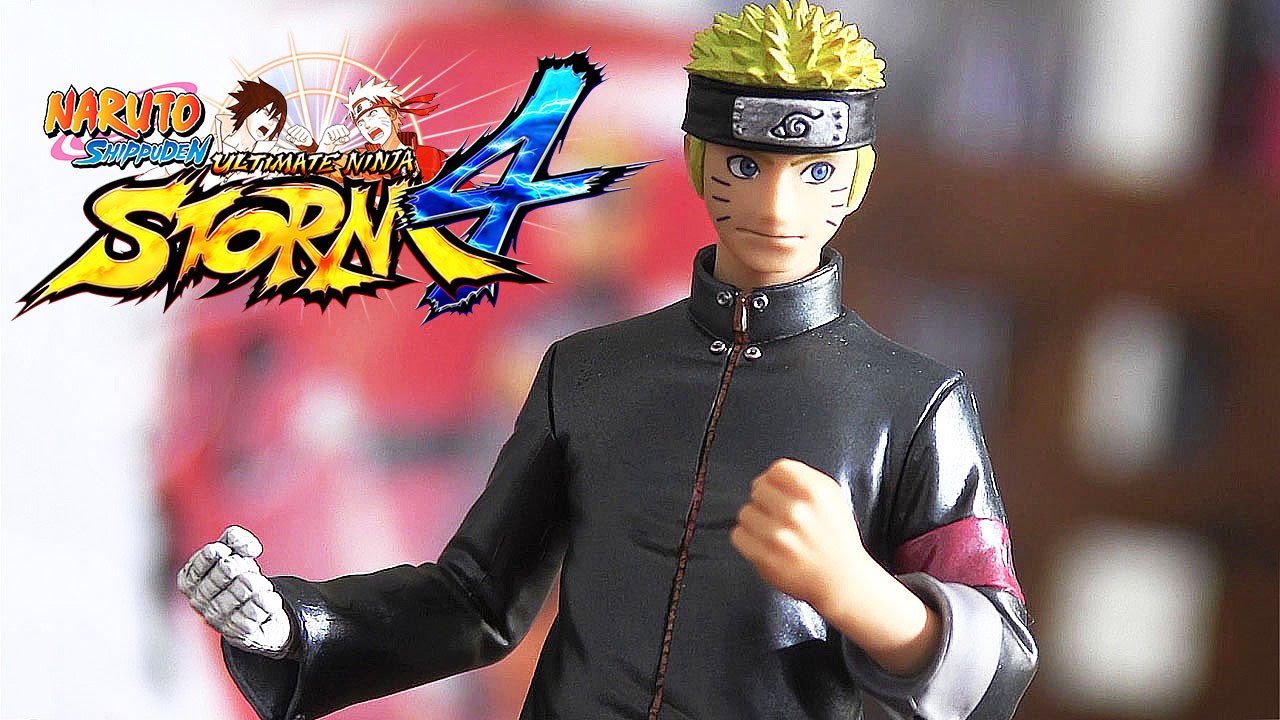 Naruto Ninja Storm 4 : unboxing du collector avec la figurine de Naruto