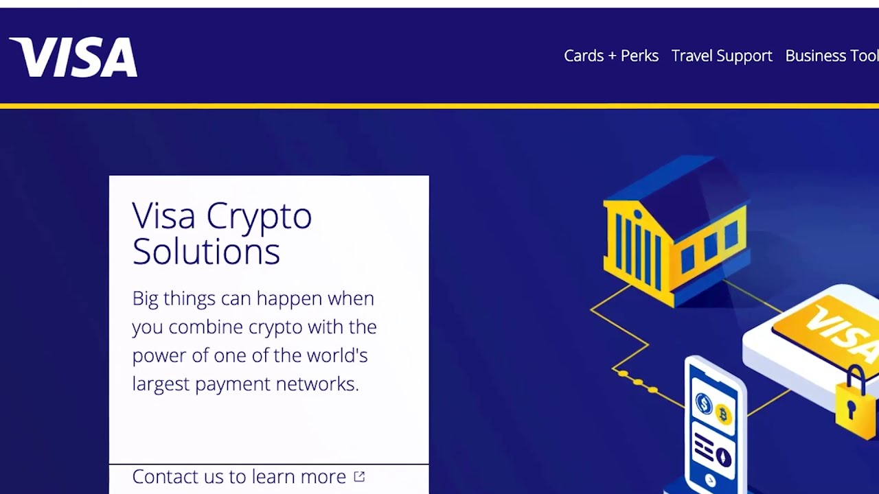 Visa says spending on crypto-linked cards topped $1 billion in first half  this year - YouTube