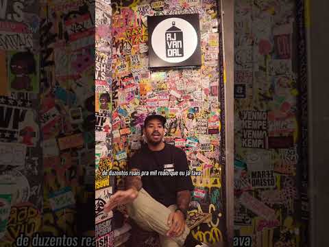 Arte urbana com Vinih Kush: RJ VANDAL
