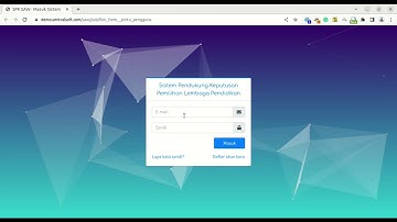 Demo Online: Sistem Pendukung Keputusan Metode Simple Additive Weighting (Website SPK SAW)