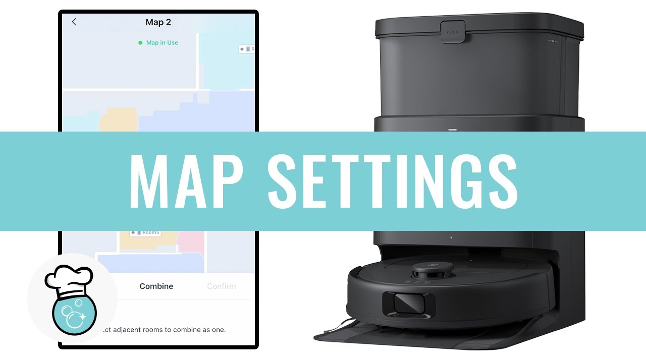 ECOVACS DEEBOT N30 Omni Map Settings Tutorial - YouTube