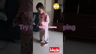 Cute Baby Rope Skipping