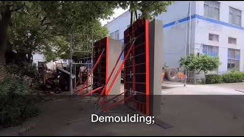 TECON | Steel Frame Formwork assembly and pouring