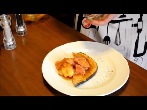Pesce Spada con Insalata d'Arancia