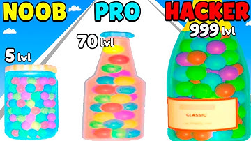 NOOB vs PRO vs HACKER - Bottle Runner Gun