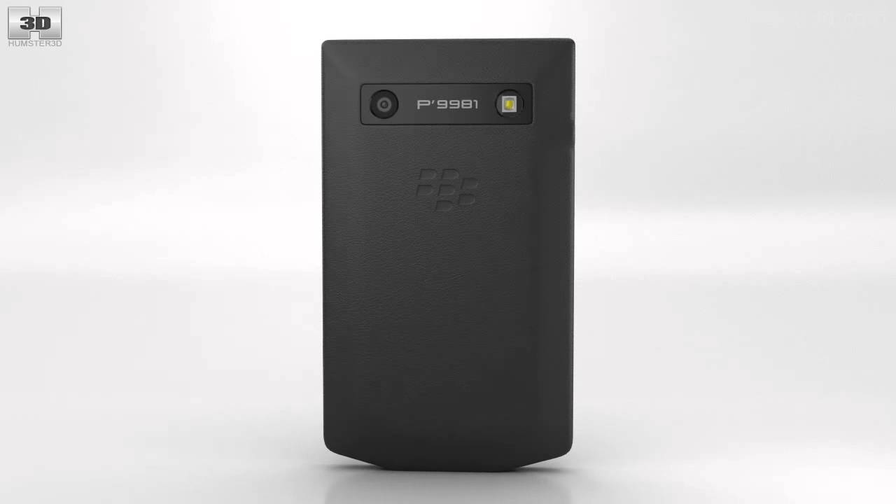BlackBerry Porsche Design P'9981 Black 3D model by 3DModels.org