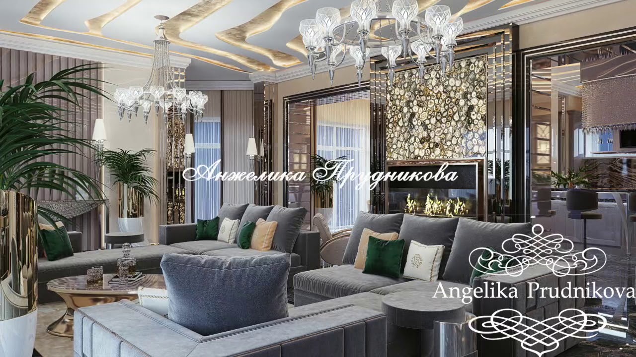 Дизайн интерьера частного дома - YouTube