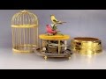 Reuge Singing Bird Cage Music Box Automaton