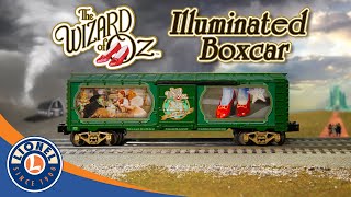 Wizard of Oz Illuminated Boxcar