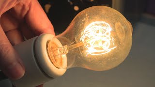 How Authentic Is A New "Antique" Light Bulb?