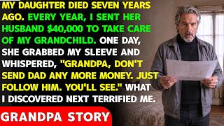 My Daughter Died 7 Years Ago. I Sent Her Husband $40,000 Every Year—Until My Grandchild Warned Me… screenshot 1