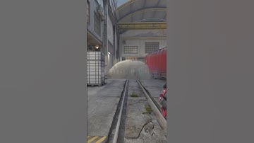 Smoke between trains on Train💨 #csgo #cs2