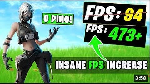 How To Boost Your FPS & Reduce Input Delay In Fortnite Season 4 - Fortnite In-Depth FPS Boost Guide!