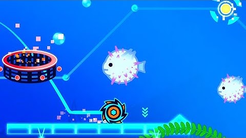 "Ocean Rush" published by Serponge (Epic Medium Demon) (All Coins) [GD 2.1] | 144hz