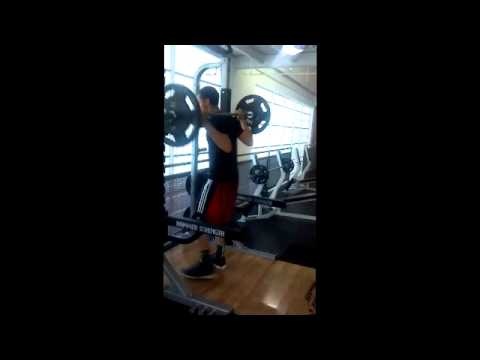 Exercises To Increase Vertical Jump - 50 Rep Rythm Squats - YouTube