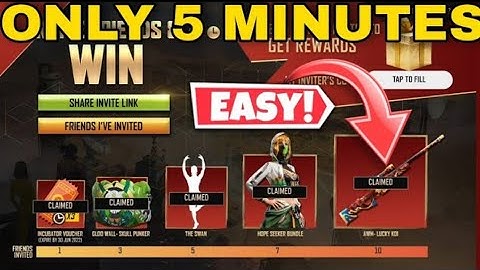 Complete In 5 Minutes 🤯 Invite And Win Event Complete Kaise Kare | Free fire | Sonuff1m