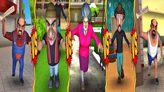Scary Teacher 3D VS Scary Stranger 3D Vs Scary Robber -Miss T VS New Mr Grumpy VS Robbers (Android) screenshot 4