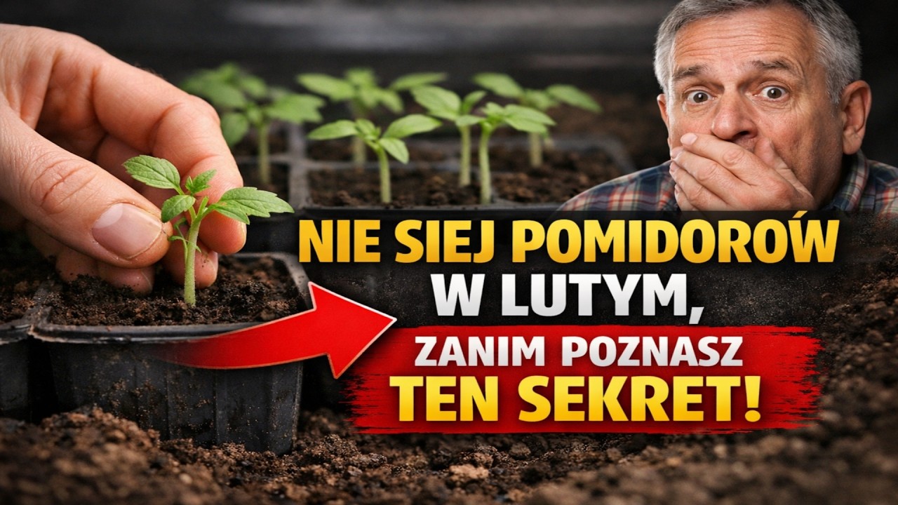 Nie siej pomidorów w lutym, ZANIM nie poznasz TEGO sekretu! (99% ogrodników popełnia ten błąd)
