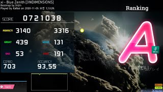 Xi - Blue Zenith [JINDIMENSIONS] 93.55%!!!