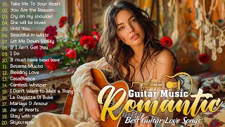 THE MOST BEAUTIFUL MELODIES IN GUITAR HISTORY - Soft Relaxing Romantic Guitar Music 70s 80s 90s