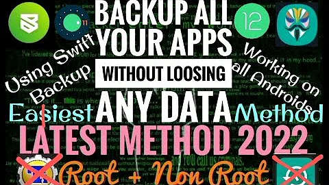 How to Backup apps with data on Android 2022 @Not.Defined || full app data #root