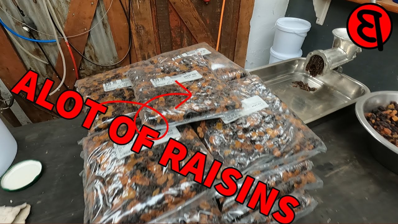 All Raisin Brandy (Enough to fill a 9 litre barrel)