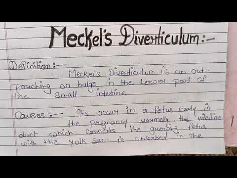 ulcerative colitis and Meckel&rsquo;s diverticulum