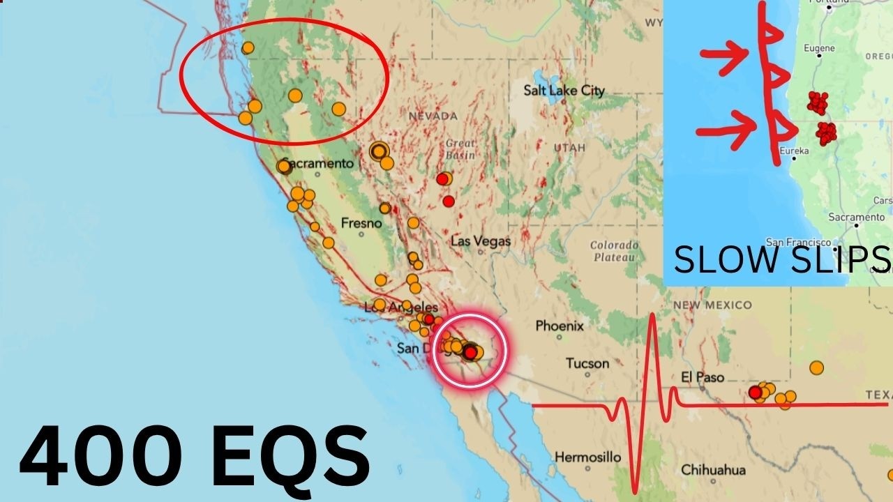 Earthquake activity in Southern California continues with close to 400 Earthquakes recorded.