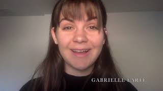 Gabrielle Earle SDSU Personal Statement Video