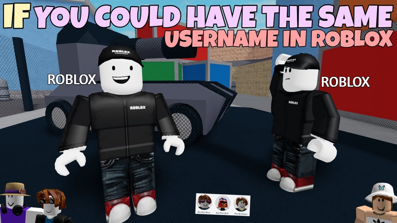 If You Could Have The Same Username In Roblox Youtube - buur hoodie roblox