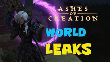 Ashes of Creation map leaks (reupload)