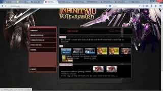 Infinity MU Voting & Reward Bug