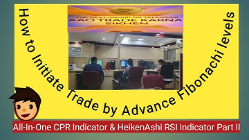 HOW TO INITIATE TRADE BY USING ADVANCE FIBONAICHI LEVEL, ALL IN ONE CPR INDICATOR & HEIKIN ASHI RSI