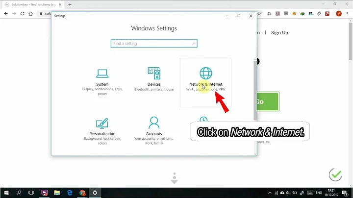 How to turn off a VPN proxy - Windows 10