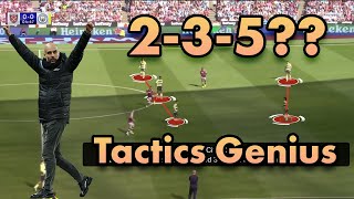 Manchester City's New 2-3-5 System Explained! | Tactical Analysis screenshot 5