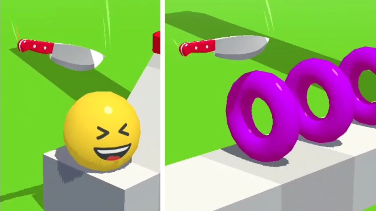 Slice It All Game! Satisfying and Relaxing ASMR Slicing Video