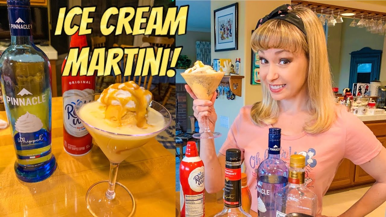 Make the Ice Cream Martini from Epcot’s France Pavilion! Drink