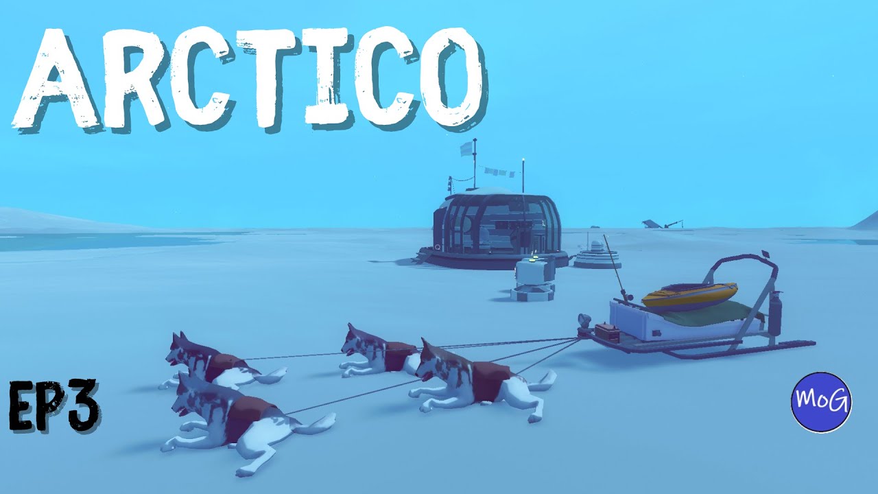 We Build The Sled Garage! Fast Travel, More Exploring | Arctico PC Gameplay 2022 | Episode 3