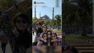 Aiman Khan And Minal Khan With Friends Turkey Trip New Tiktok Video