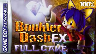 Boulder Dash EX (Game Boy Advance) - Full Game 4K60 Walkthrough (100%) - No Commentary screenshot 5