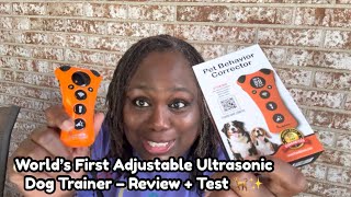 Unboxing the Dog Trainer of the Future 🐶🔊 (It Really Works!)