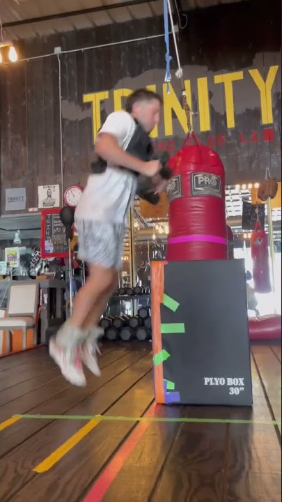 Training at Trinity Boxing Club LA