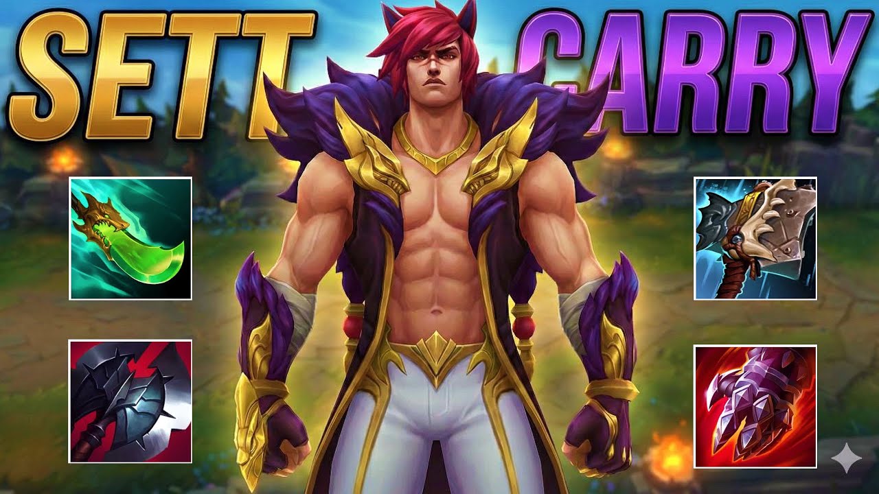  THE BOSS IS HERE! 😤 1V9 SETT HARD CARRY