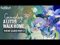A Little Walk Home Event Guide Part 2 Puzzle Solution | Phantasmal Pals | Genshin Impact Luna VII