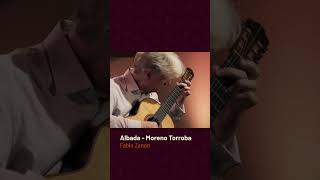 Um momento de pura sensibilidade com Fabio Zanon interpretando Albada, de Moreno Torroba. 🎸✨