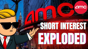 AMC STOCK UPDATE : BIG WIN! SHORT INTEREST EXPLODING RECORD HIGH TODAY FOR AMC STOCK