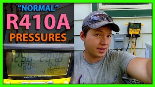 What Should my AC Pressures Be for R410A Refrigerant