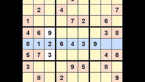 How to Solve Guardian Sudoku Hard 5779 September 9, 2022