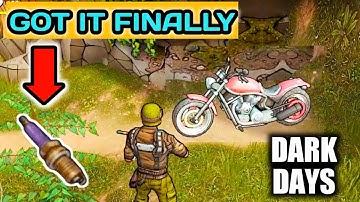 I Built Motorcycle in Dark Days: Zombie Survival | Dark Days motorcycle repaired || @HappyCairek